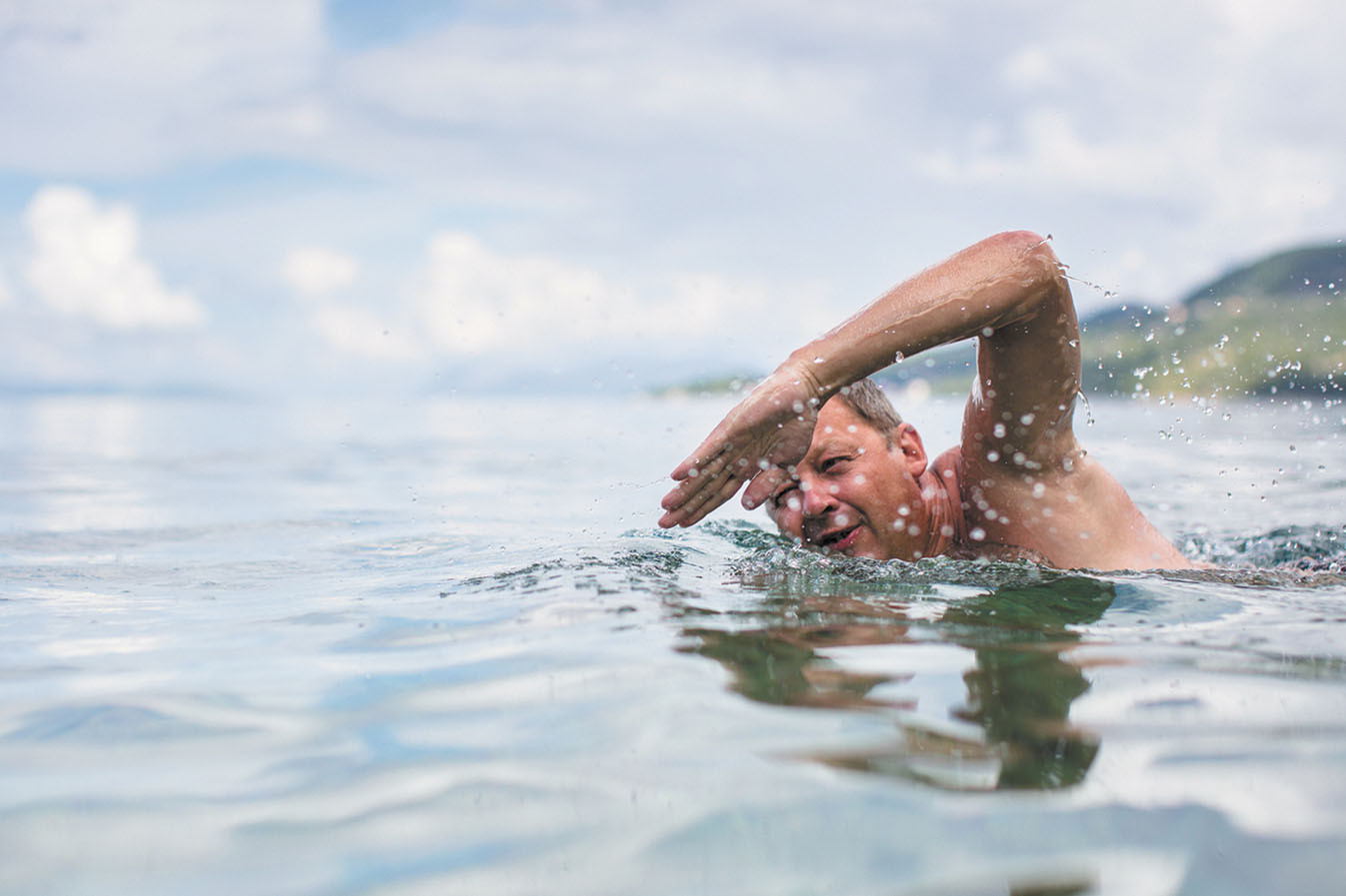 What actually happens to your body during a festive cold water swim?