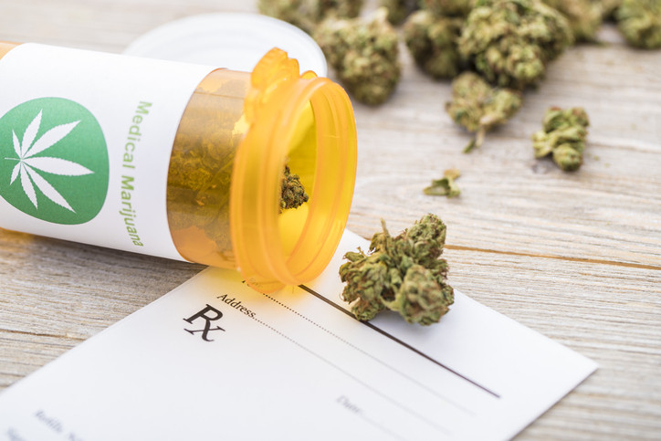 A stock photo of Medical Marijuana