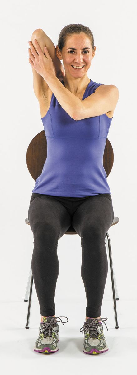 Seated Overhead Stretch